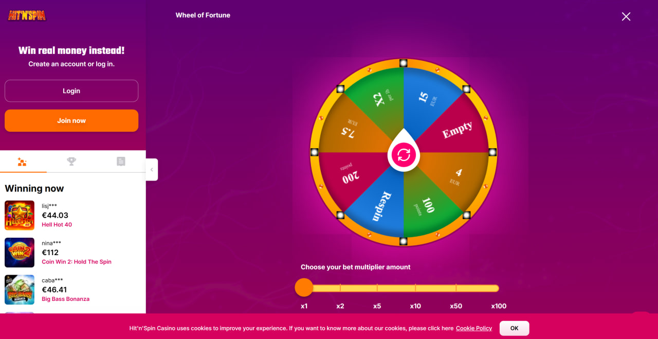 Hit'nSpin Casino